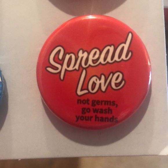 Round Buttons (7) backside Pins - Picture 8 of 10